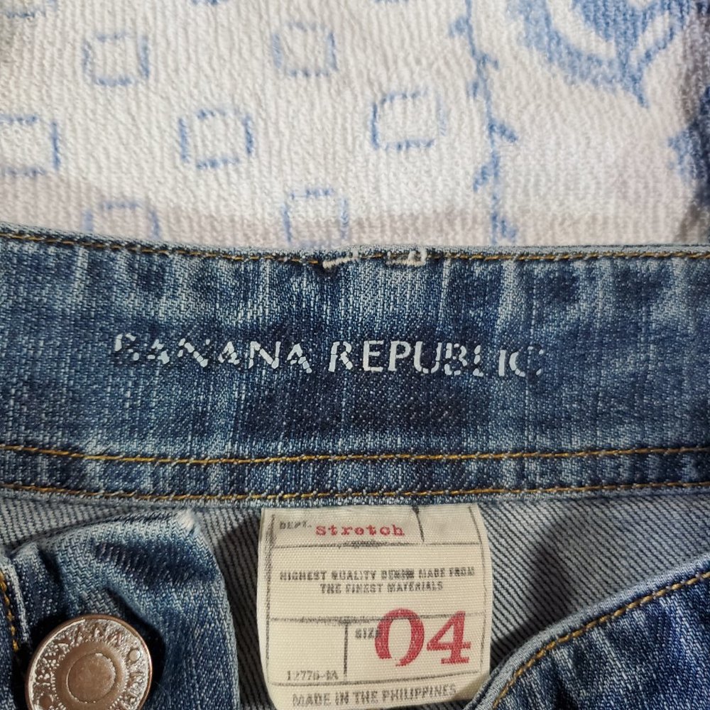 BANANA REPUBLIC PREOWNED JEAN/TROUSER SIZE 4 - Picture 3 of 7